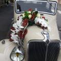 Mariage valenciennes bouquet de mariée voiture