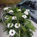 Mariage valenciennes bouquet de mariée voiture