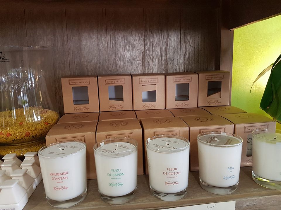 Valenciennes bougie parfumée et parfum d'intérieur