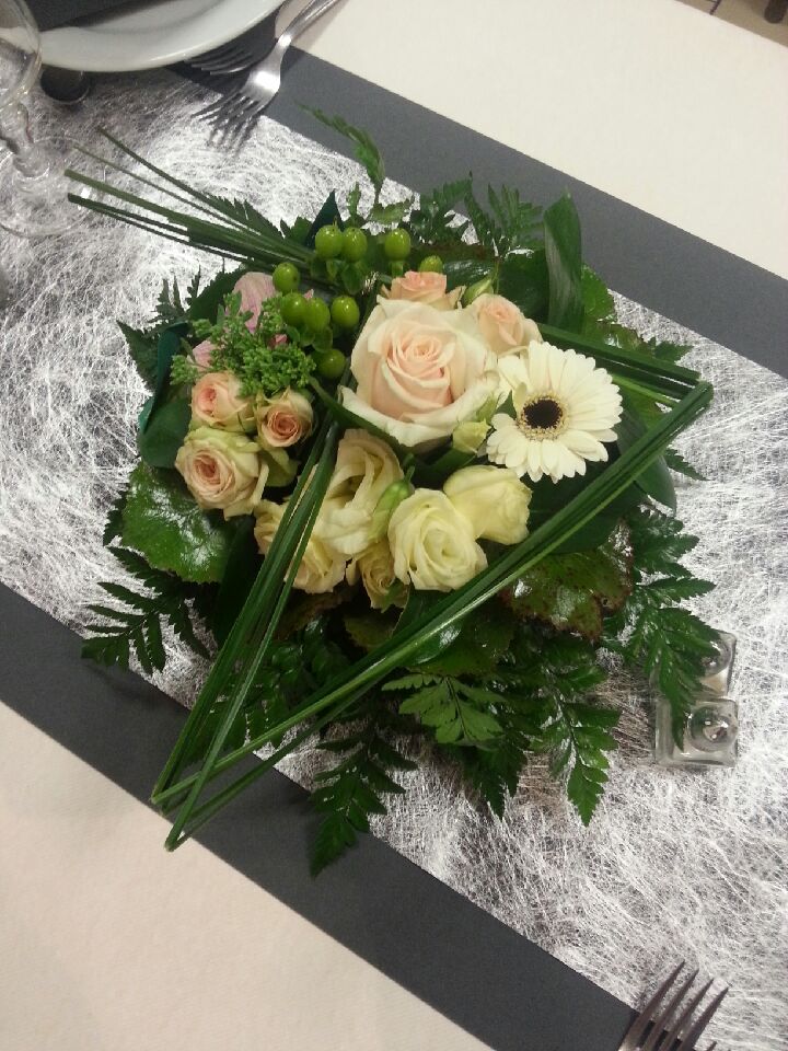 Mariage valenciennes bouquet de mariée décor de table