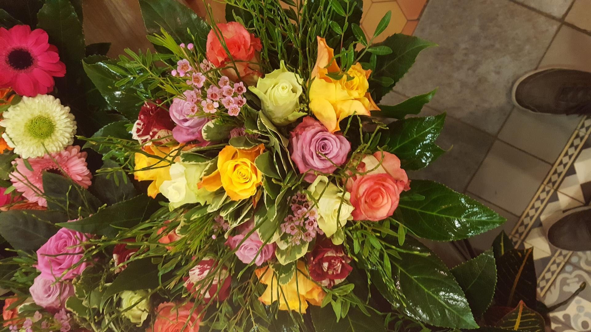 Bouquet valenciennes fleurs fleuriste hé fleur et moi le Quesnoy Saint amant Denain