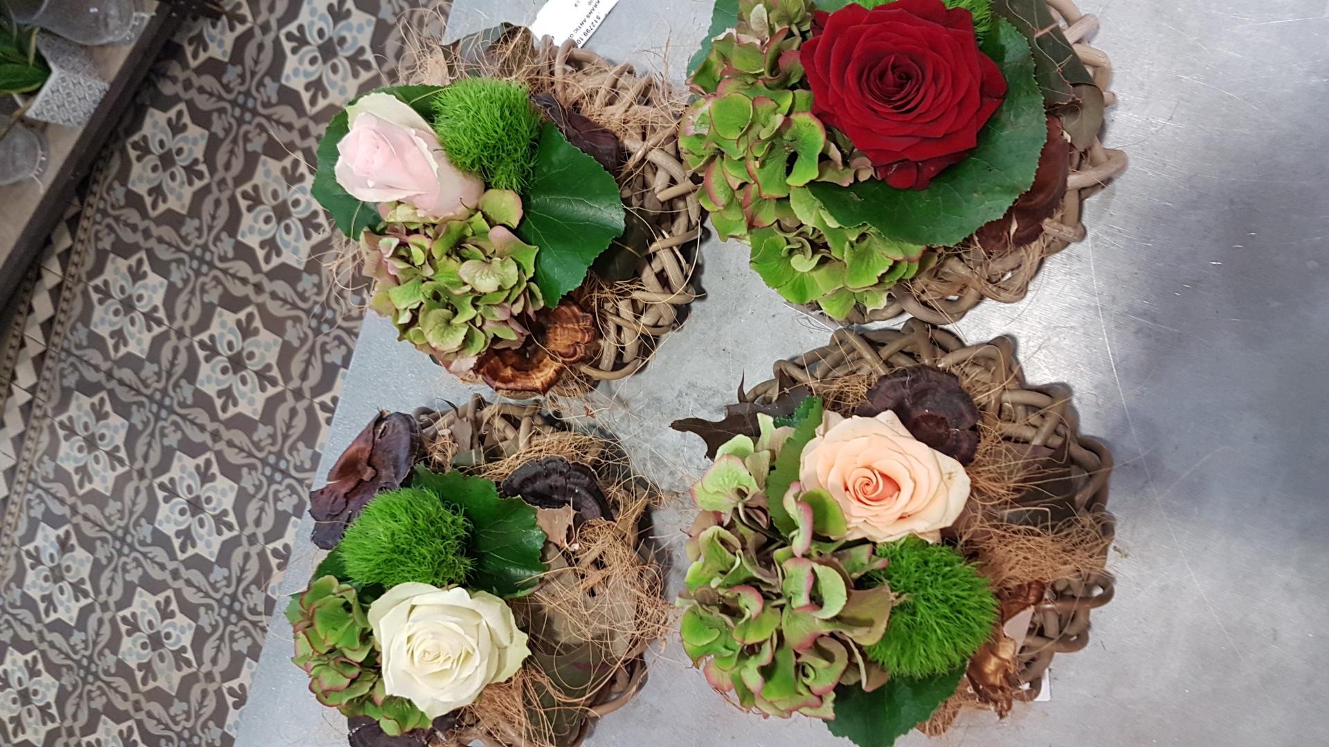 Composition de fleurs by hé fleur et moi fleuriste de