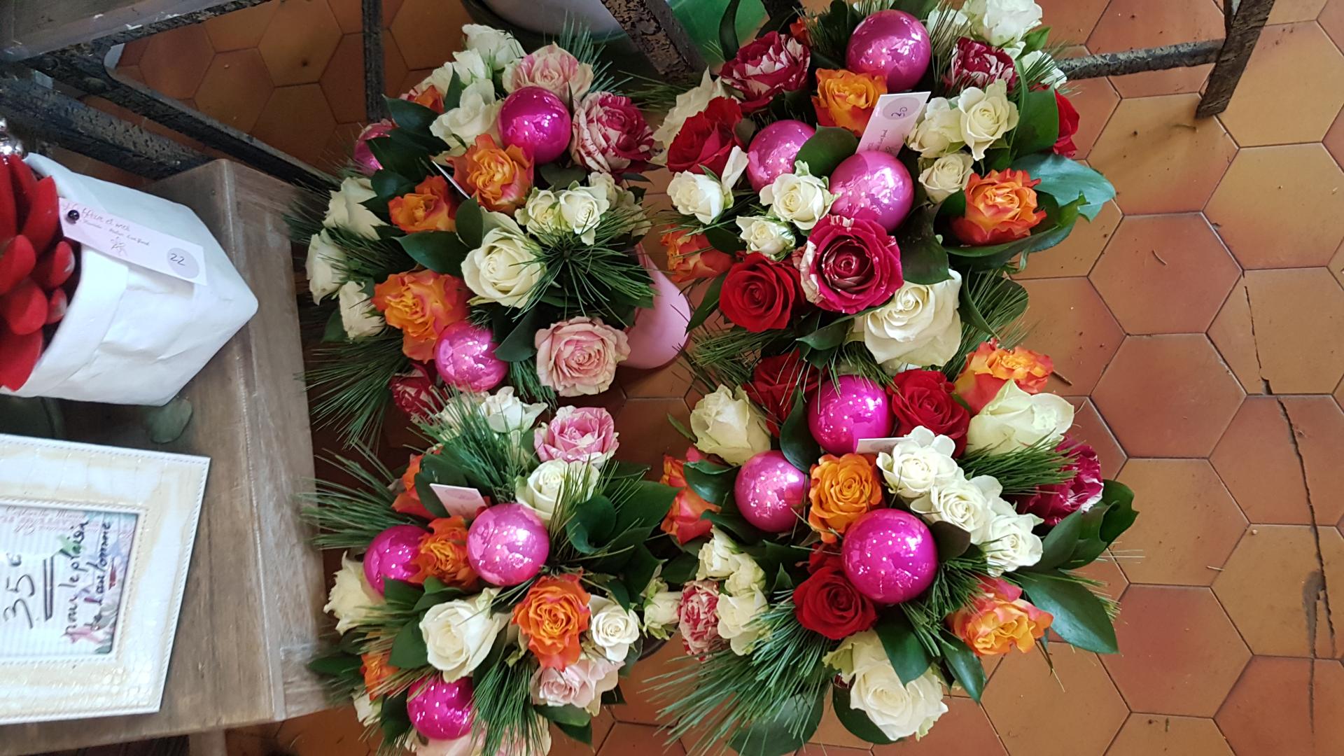 Noël hé fleur et moi fleuriste de Valenciennes
