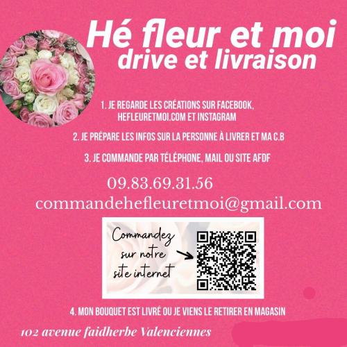 Drive et livraison de fleurs à La Sentinelle Hérin