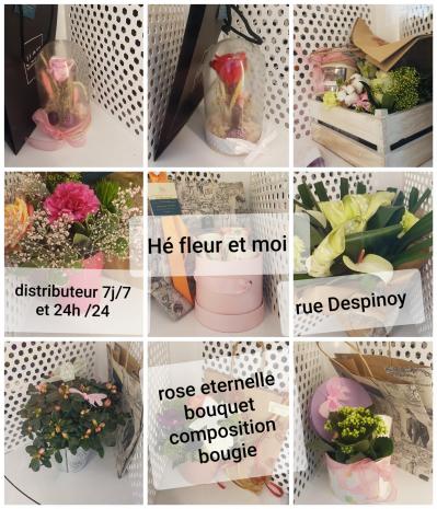 Distributeur automatique de fleurs Valenciennes