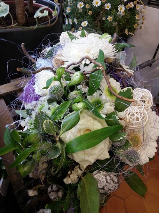 Mariage valenciennes bouquet de mariée décor de table