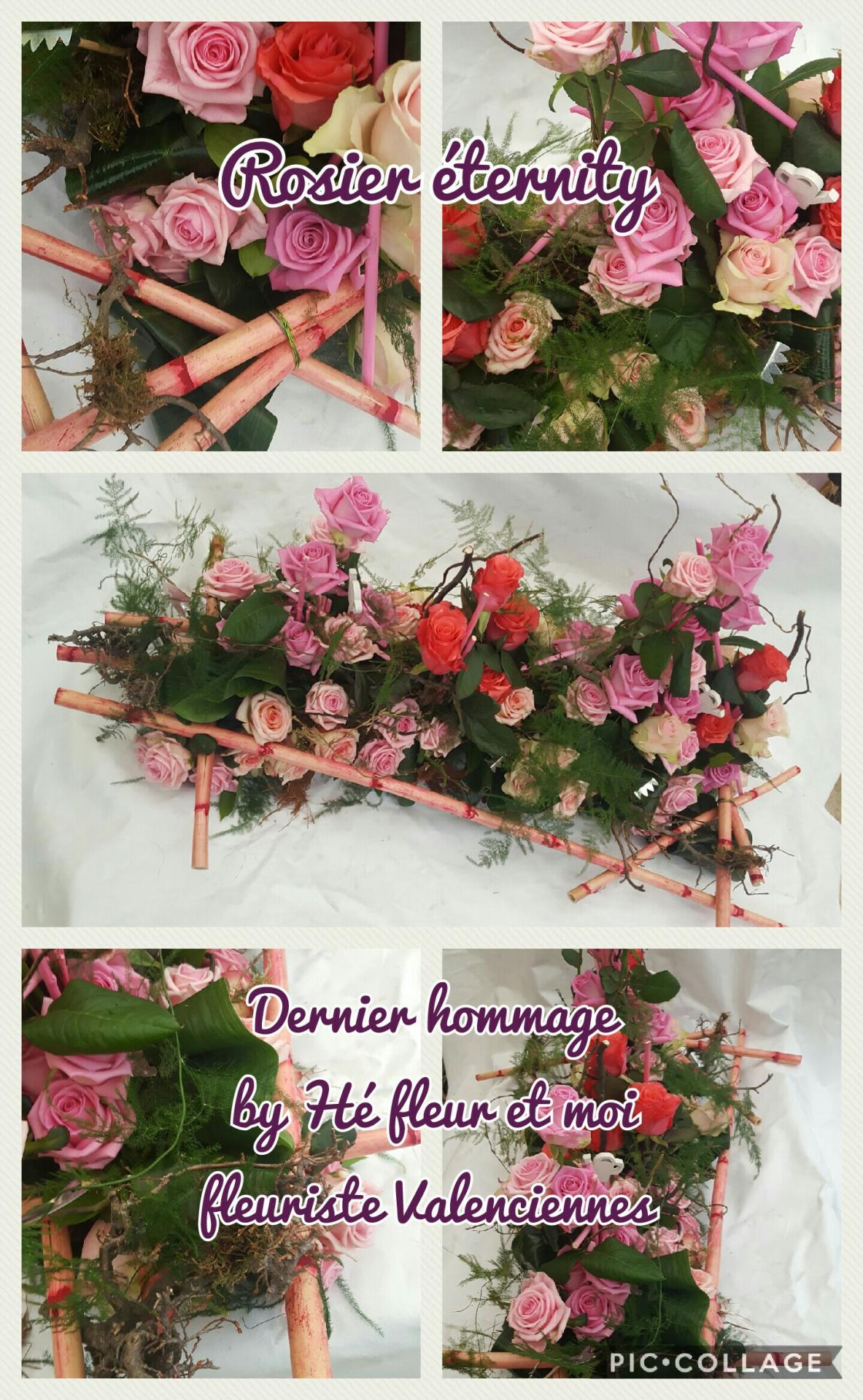 deuil valenciennes fleurs fleuriste hé fleur et moi le Quesnoy Saint amant nord Hainaut enterrement Denain