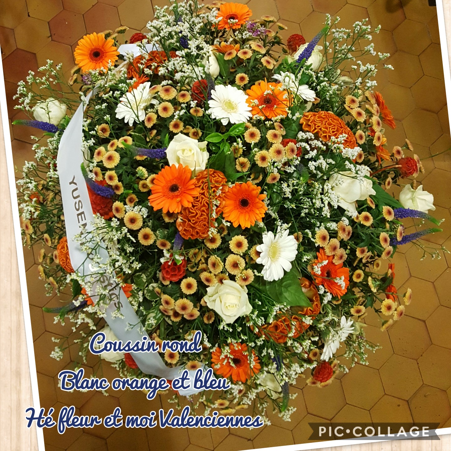 Dernier hommage deuil by Hé fleur et moi fleuriste Valenciennes nord Hainaut enterrement