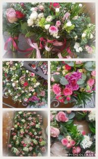 Mariage rose chic by hé fleur et moi fleuriste de Valenciennes bouquet