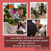 Les ateliers d'art floral chez hé fleur et moi fleuriste de Valenciennes des moments de partage avec parent et enfant sympathiques, ludiques et floraux... chez votre artisan fleuriste #Valenciennes #enterrementdeviedejeunefille  #atelier #artfloral #laSentinelle #cours #fleuriste #fleur  #loisirscreatifs #anzin @hefleuretmoi