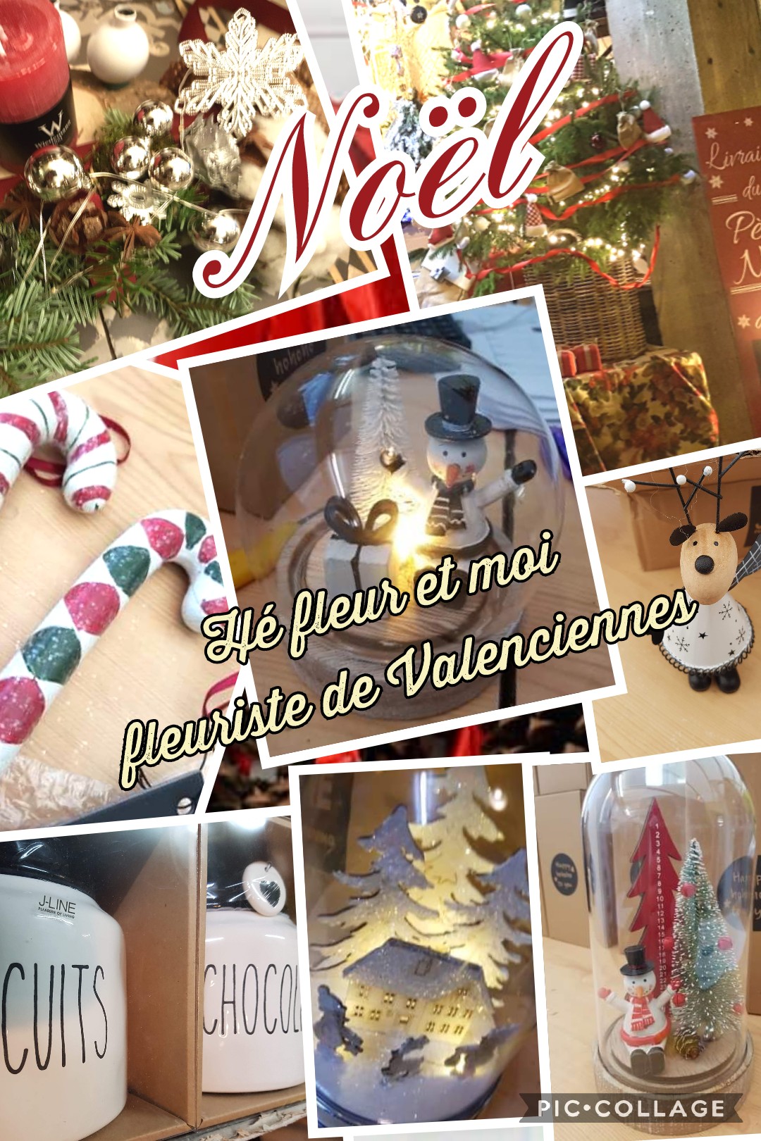 Noël hé fleur et moi fleuriste de Valenciennes la Sentinelle Anzin