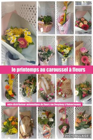 Distributeur automatique de fleurs Valenciennes