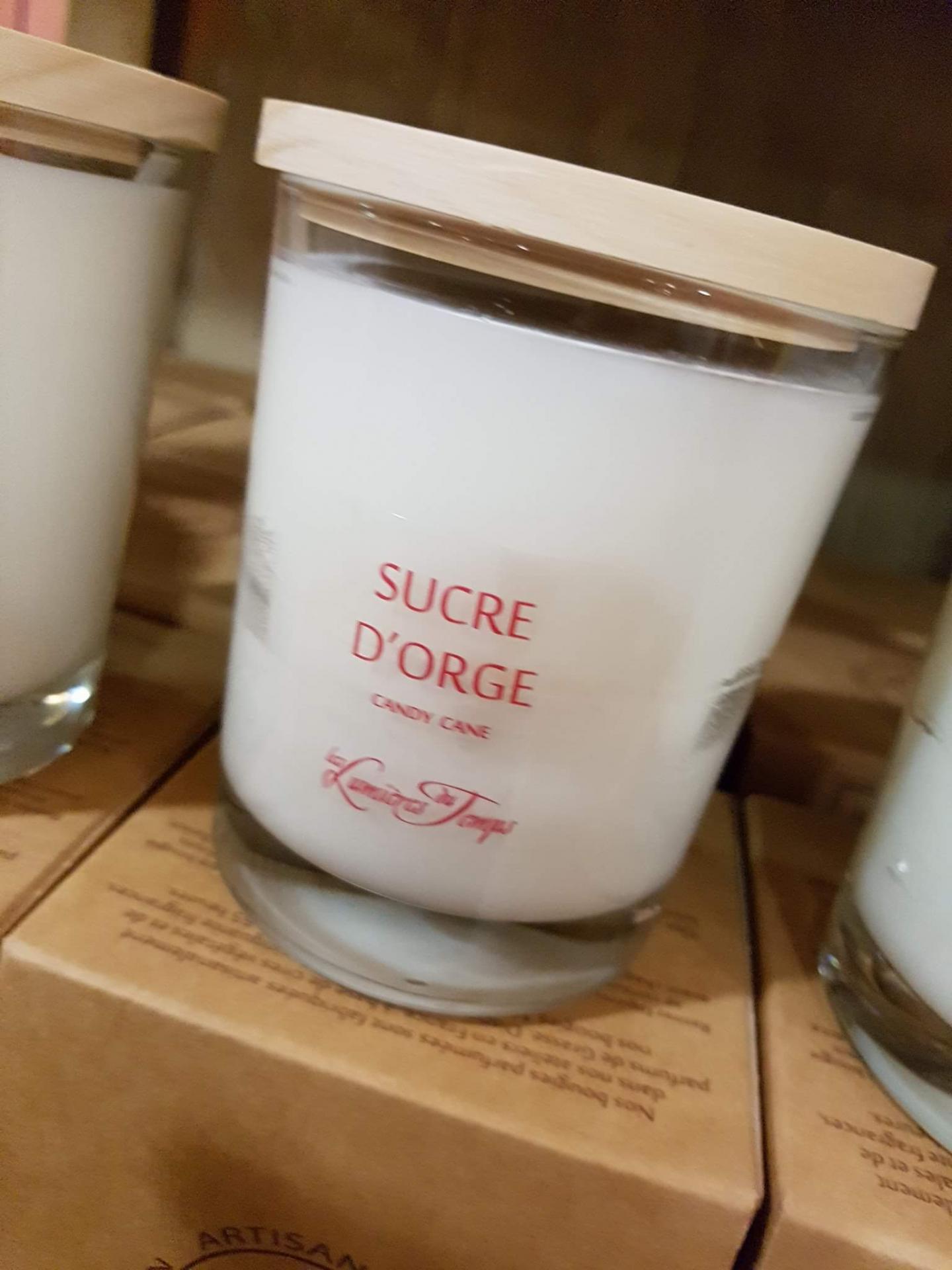 Bougie parfumée lumières du temps chez Hé fleur et moi fleuriste valenciennes