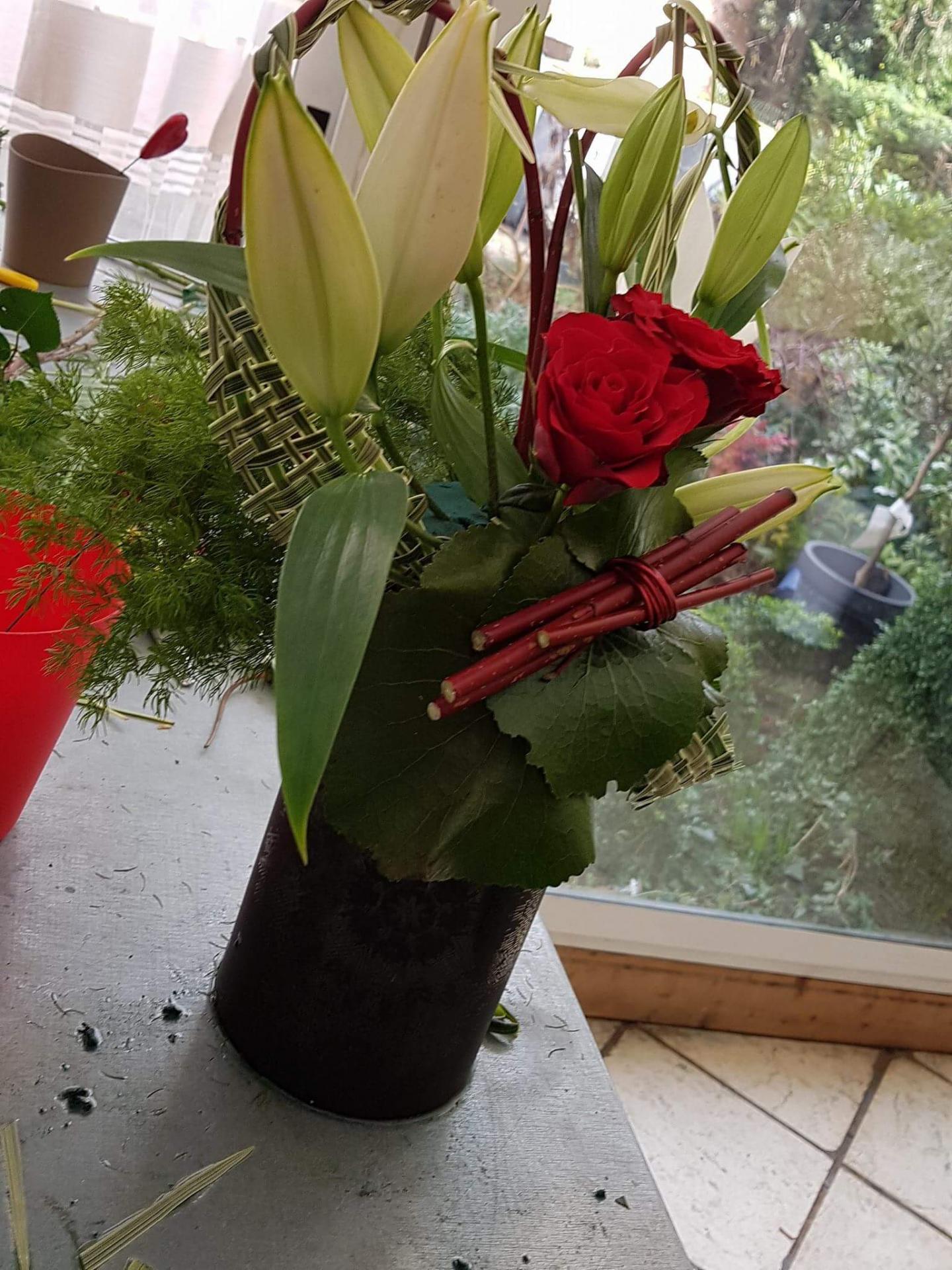 Cours art floral hé fleur et moi Valenciennes fleuriste Valenciennes hainaut nord