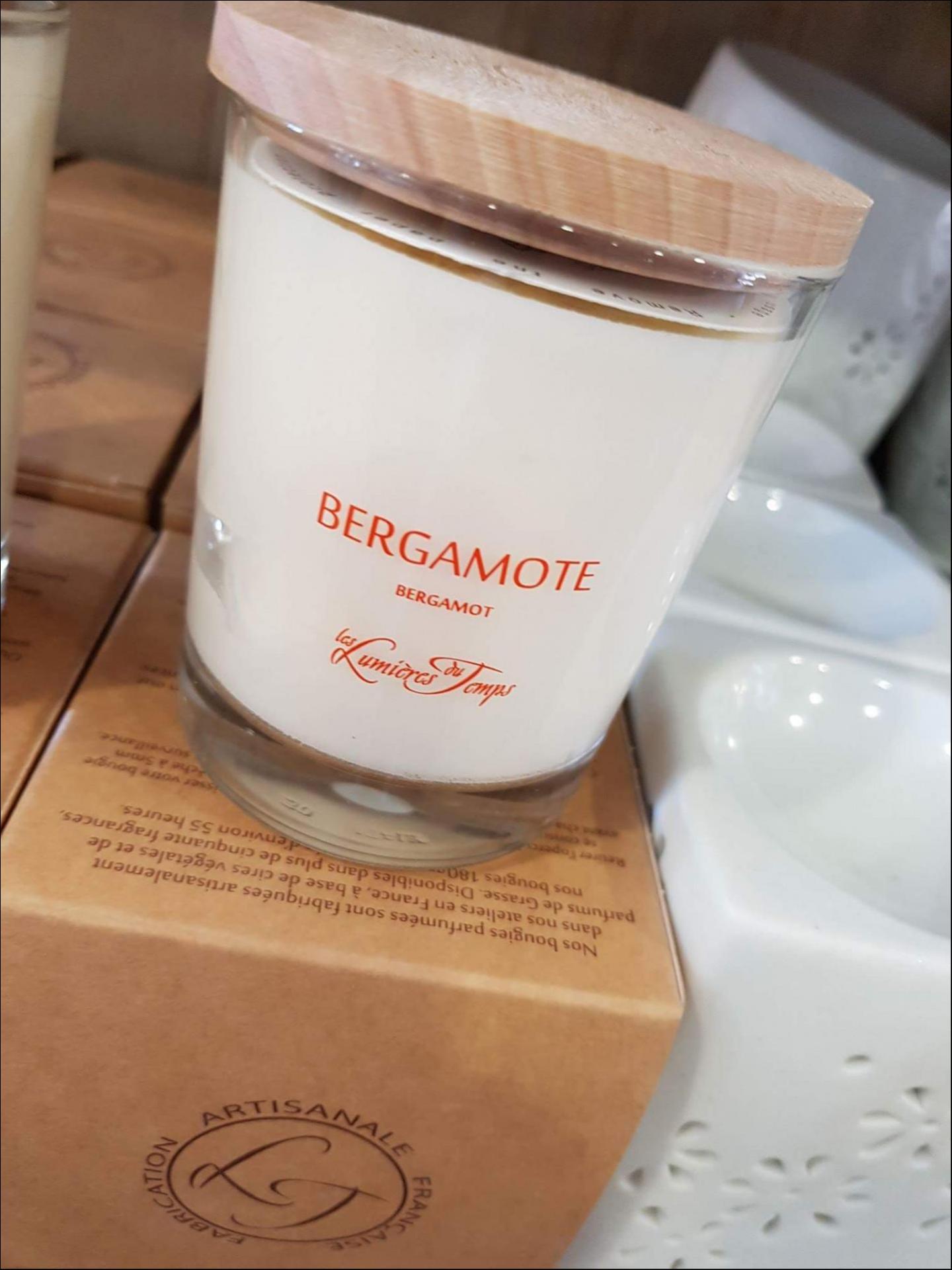 Bougie parfumée Lumières du temps Hé fleur et moi fleuriste de Valenciennes