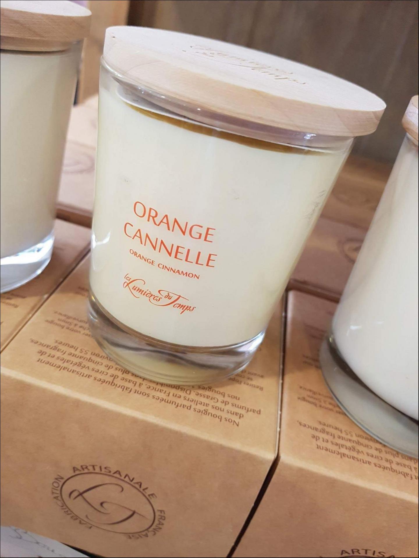 Bougie parfumée Lumières du temps Hé fleur et moi fleuriste de Valenciennes