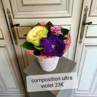 Composition de fleurs Hé fleur et moi fleuriste de Valenciennes