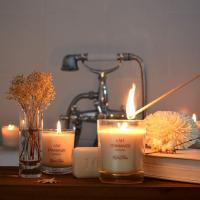 Les bougies parfumées lumières du temps Valenciennes Hé fleur et moi fleuriste