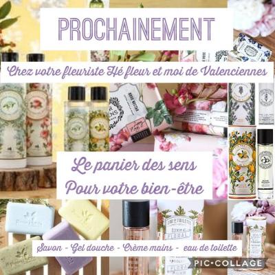 Panier des sens bien-être naturel chez hé fleur et moi fleuriste de Valenciennes