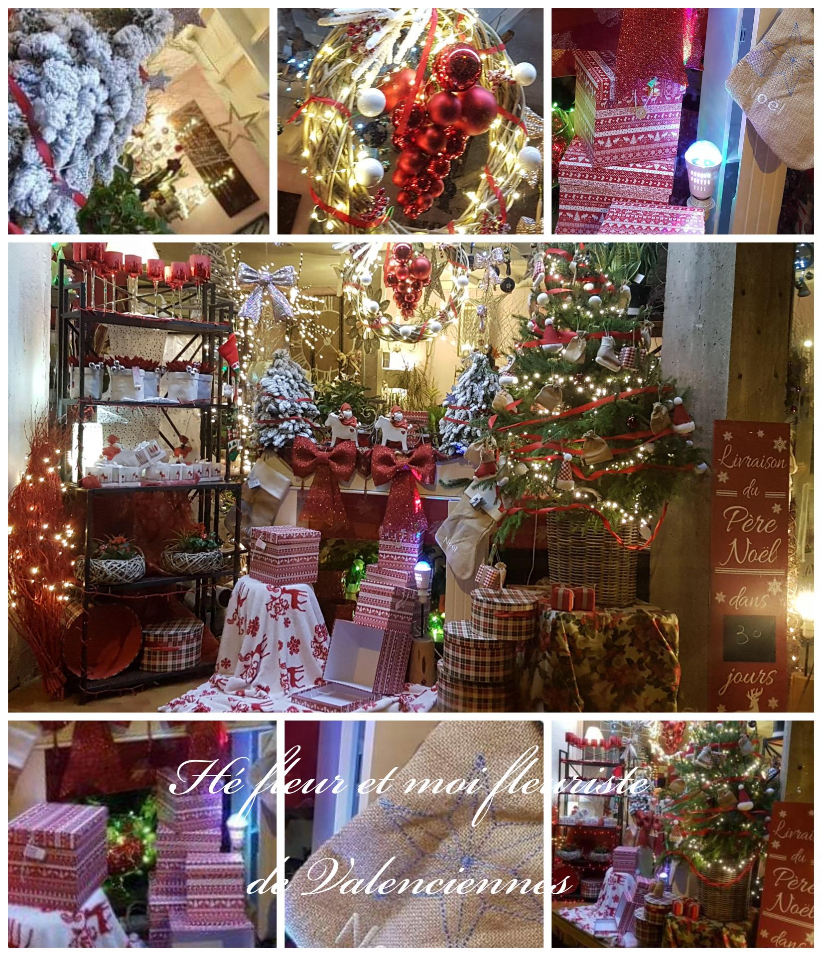 Fleuriste de Valenciennes Hé fleur et moi noël