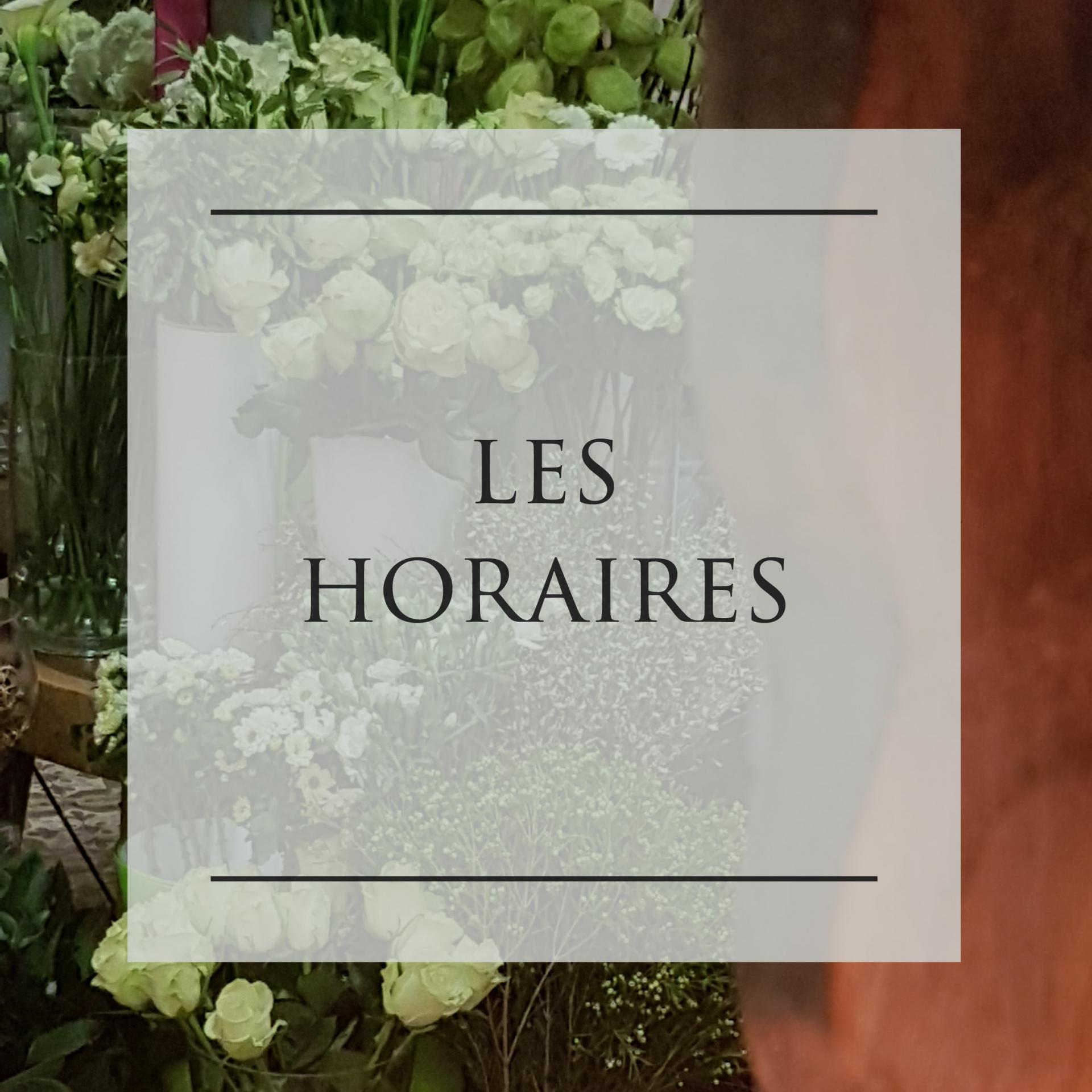 Horaires fleuriste Hé fleur et moi Valenciennes ouvert du Lundi au dimanche