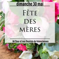 Fête des mères fleuriste valenciennes
