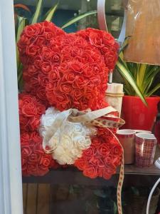 Ourson roses saint Valentin Valenciennes